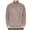 Khaki, variant on Men's Button Pocket Half Turtleneck Knit Sweater Solid Color Casual Winter Wear