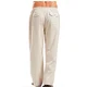 thumbnail image 3 of Pantalones de lino y algodón para hombre, ropa transpirable de Color sólido, informal, con cintura elástica, para Fitness, Verano, 3 of 5