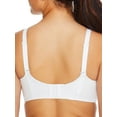 thumbnail image 2 of Women's Bali DF3390 One Smooth U Full Coverage Dreamwire Bra (White 40D), 2 of 2