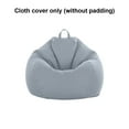thumbnail image 3 of Matsuzay Sofás Puff Para Sala De Estar Cómoda Y Elegante Funda De Silla Elegante Sofá Perezoso Caballero Gris Type2 NO2, 3 of 6