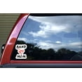 thumbnail image 2 of 4in x 5in Red Band Mom Sticker, 2 of 2