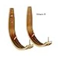 thumbnail image 3 of Paddle Board Wall Rack (Mahogany), 3 of 4