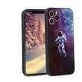 thumbnail image 1 of Compatible with iPhone 12 Pro Max Phone Case, Cosmonaut Case Silicone Protective for Teen Girl Boy Case for iPhone 12 Pro Max, 1 of 1