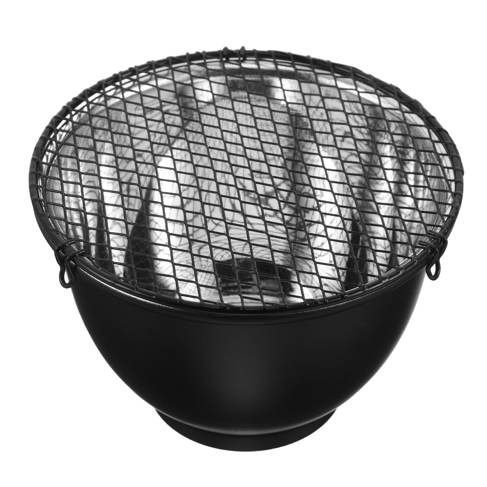 HOOWIFFY Black Reptile Heat Lamp Dome Fixture for Effective Heat Direction and Easy Cleaning Maintenance