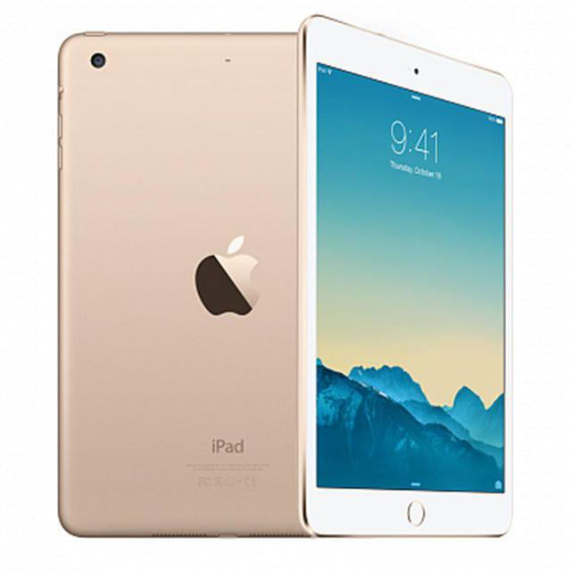 PC/タブレット タブレット Restored Apple iPad mini 3 with Retina Display & Touch ID Wi-Fi + Cellular  128GB - White & Gold (3rd generation) MH3N2LL/A (Refurbished)