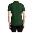 thumbnail image 2 of Yellow Rooster Women's EZPerformance Pique Polo T-Shirt Deep Forest Green 2XL, 2 of 6