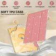 thumbnail image 5 of Allytechgroup Glitter Bling Case for Apple iPad 9th 8th 7th Generation 10.2 Inch, Trifold Stand Slim Fit Auto Sleep Wake Anti-Scratch Smart Case for iPad 10.2" 2021/2020/2019, Rosegold, 5 of 7