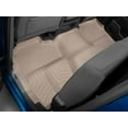 thumbnail image 2 of WeatherTech Custom Fit FloorLiners compatible with Silverado 1500, Sierra 2500HD/3500HD, Silverado 2500HD/3500HD - 2nd Row, Tan, 2 of 4
