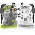 thumbnail image 2 of Slipstick GorillaFelt Chair Leg Floor Protectors for Hardwood Floors, Clear Sleeve Felt Pads for Furniture That Stay On, Fits Round & Square Legs, Includes 8 Premium Transparent Chair Socks, CB186, 2 of 5