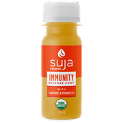 Suja Organic Immunity Defense Shot with Turmeric & Probiotics, 1.7 FL OZ.