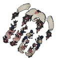 thumbnail image 4 of Flowers DIY Embroidered Clothes Patches Hand Sewing Applique Craft Costume Paste Accessories, 4 of 9
