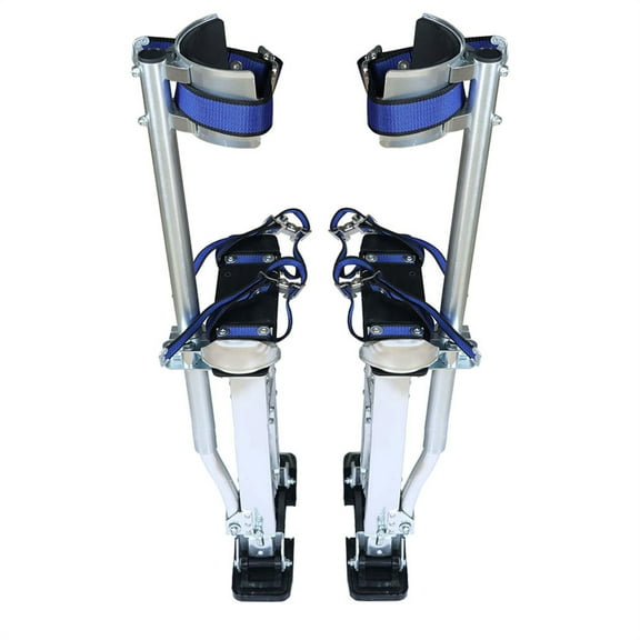ALL-CARB 24-40 inch Adjustable Drywall Stilts Work Stilts Aluminum Silver
