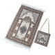 thumbnail image 1 of Alfombra de oración musulmana de , decoración del hogar, decoración de borlas de estilo , rectángulo con bolsa de almacenamiento, manta Sunnimix Alfombra de rezo, 1 of 6