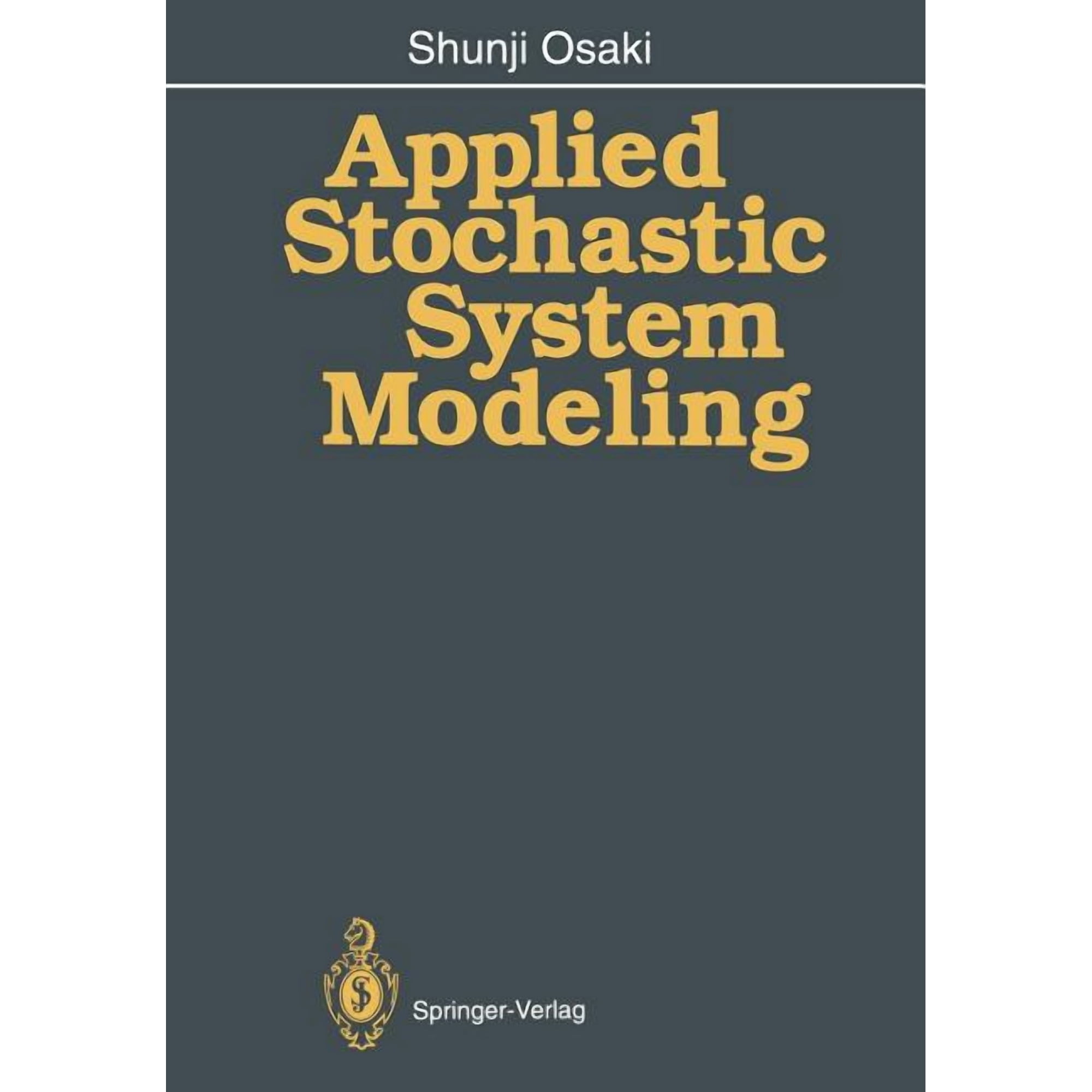 Applied Stochastic System Modeling (Paperback)