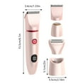 thumbnail image 5 of Electric Face Hair Removers Hair Removal Device Face Trimming Tool Washable Device with Digital Screen for Easy Use, 5 of 17