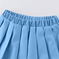 thumbnail image 4 of NAISIBABY Girls School Uniform Skirt, A-Line High Waist Pleated Skirt for Back to School Blue Size 7, 4 of 7