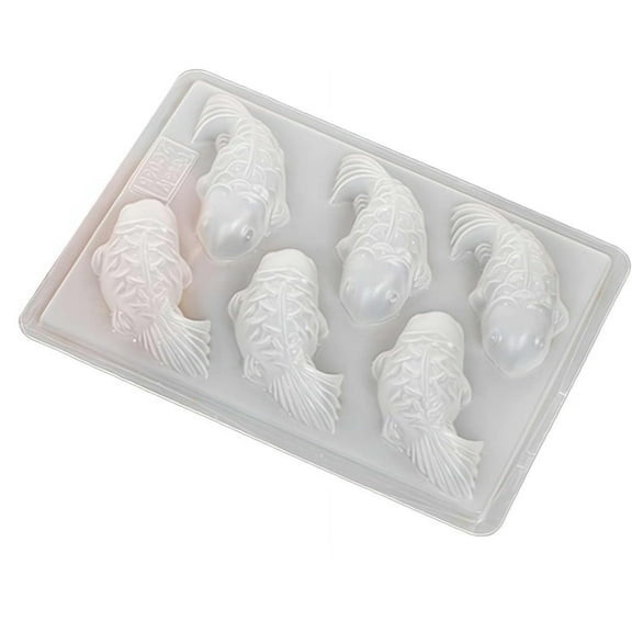 3D Fish Plastic Mold - DIY Cake Chocolate Jelly Handmade Sugarcraft & Molding Putty Tool(LR 1 PCS)