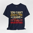 thumbnail image 3 of Two Daughters Dad - Dads T-Shirt, Fathers Day Shirt, Dad Birthday Gift, Cool Gift for Dads, Gift for Dad, Husband Gift, Gift for him, 3 of 11