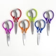 thumbnail image 5 of BAZIC 5.75" Two-Tone Soft Grip Kids Stainless Steel Scissors, 24-Pack, 5 of 6