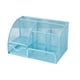 thumbnail image 5 of Monstrate Organizador de escritorio de metal Hallow Reemplazo reutilizable de gran capacidad Home Office Pen Storage Tijeras Soporte de luz Azul claro 2Conjunto, 5 of 6