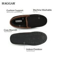 thumbnail image 3 of Haggar Mens Venetian Slipper Indoor/Outdoor House Shoe with Memory Foam Comfort, 3 of 8