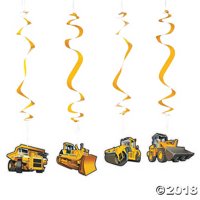 Construction Hanging Swirls
