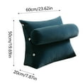 thumbnail image 2 of Reading Pillow for Adults with Back Support, Oversized Bed Rest Pillow with Detachable Washable Cover, Comfortable Backrest Cushion for Sitting Up in Bed Sofa Watching TV Gaming, 2 of 3