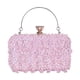 thumbnail image 4 of Bolso de mano para mujer, estilo vintage, para banquetes, para boda Rosa, 4 of 9