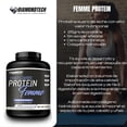 thumbnail image 3 of Proteína Whey Femme Diamondtech Chocolate 5lbs con Colágeno Hidrolizado, 3 of 4