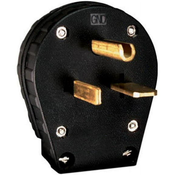 Legrand Pass & Seymour 30/50A BLK 2P HD Plug 5 Pack