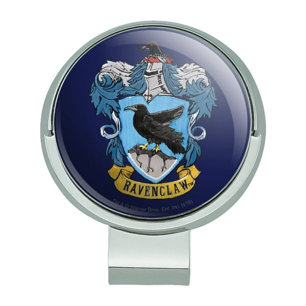 Harry Potter Ravenclaw Painted Crest Golf Hat Clip With Ball Marker