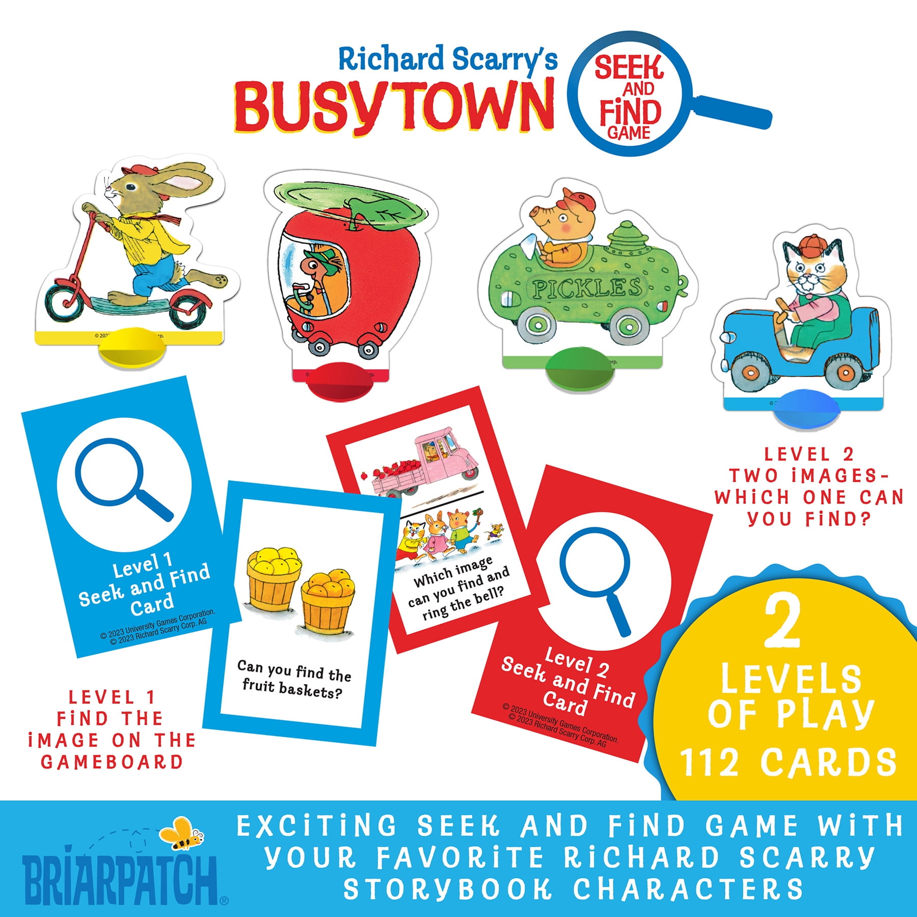 Briarpatch Richard Scarry Busytown Seek and Find Game