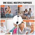 thumbnail image 6 of VEVOR Medical Digital Scale,Professional Physician Scale for Weight Height,Multi-Function Medical Physician Scale with Built-in Height Rod, 2 Unit (kg/lb), BMI for Home Hospital Gym, 660LBS Capacity, 6 of 9