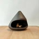 thumbnail image 2 of Porta Incienso de Cerámica, Cuenco para Manchas Hecho A Mano, Bandeja para Quemar , Quemador de Incienso para Yoga, Compatible con Varillas Negras, 2 of 5