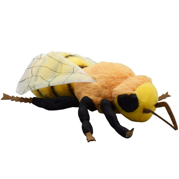 Realistic Bee Stuffed Animal Plush Toy, Lifelike Insect Animal Plushies Simulation Animals Doll