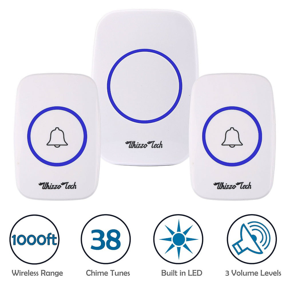 1 Transmitter+2 Plugin Receiver Details about   Smart Home Remote Self-Power Wireless Doorbell