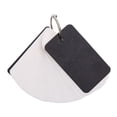 thumbnail image 5 of Colaxi 4 Pieces with Note Cards for Studying 400 Sheets Message Note Cards Single Hole Flash Cards with Binder Black Cover, 5 of 10