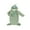 Green, variant on SUNSIOM Toddler Girl Long Sleeve Sleeping Sack Cute Flower Baby Wearable Blanket and Beanies Hat Set for Newborn Infant
