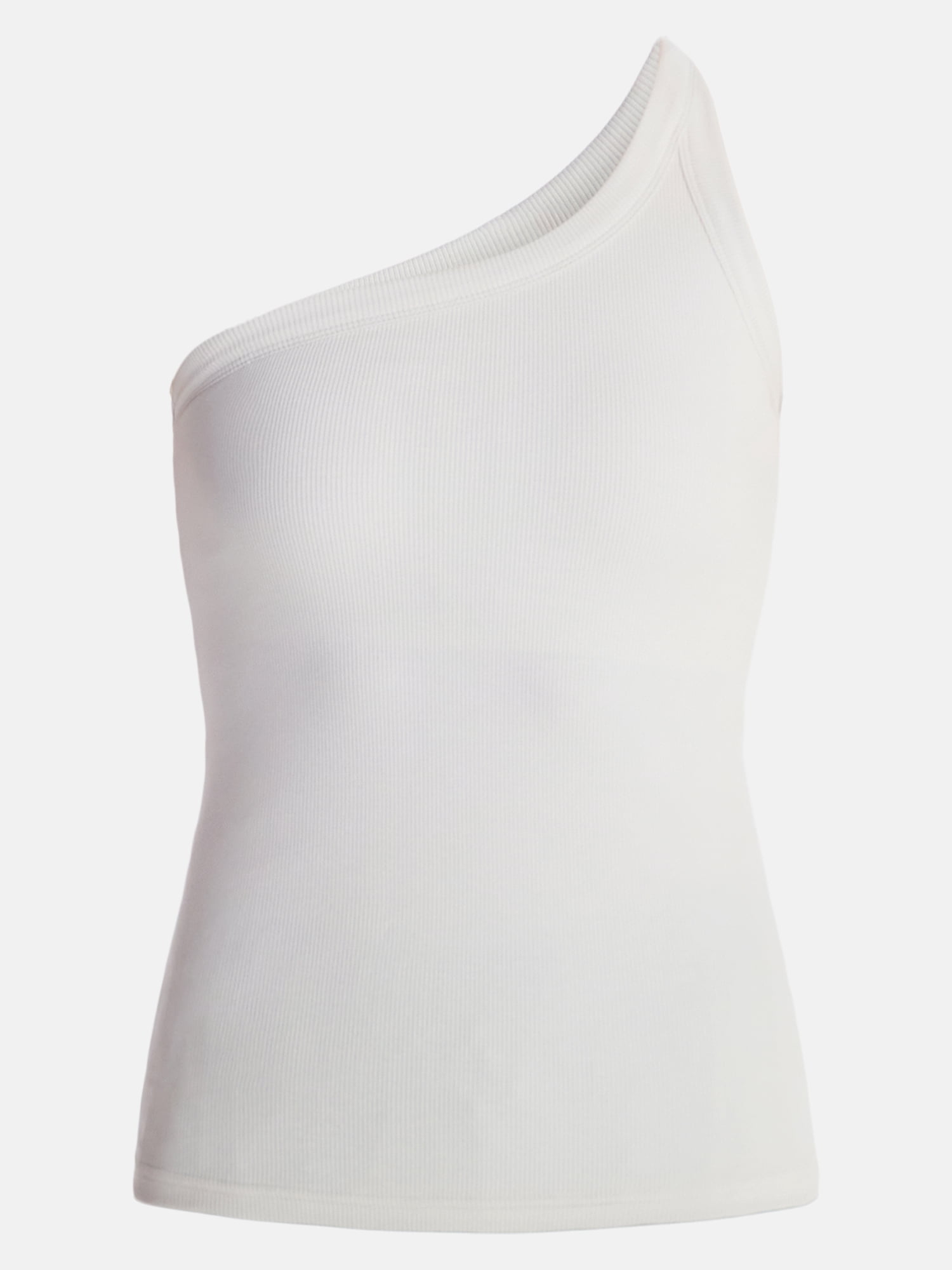Avia Women's One Shoulder Ribbed Tank Top, Sizes XS-XXXL