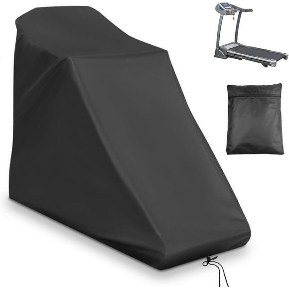 Treadmill Cover, 200x95x150cm Waterproof Outdoor Treadmill Covers with Drawstring, Upgrade Dust Proof Heavy Duty Non-Folding Running Machine Cover for