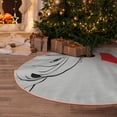 thumbnail image 5 of Balery Animal Bulldog1 Printed Christmas Tree Skirt , Merry Christmas Party Christmas Tree Decoration,Adjustable Tree Skirt-30", 5 of 6