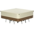 thumbnail image 4 of 420D Square Waterproof Patio Furniture Cover for Outdoor Table and Chairs A, 4 of 9