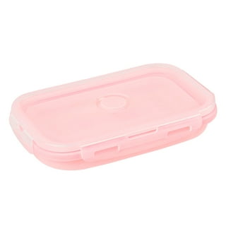 Eco-friendly Silicone Four Size Collapsible Folding Lunch Boxes
