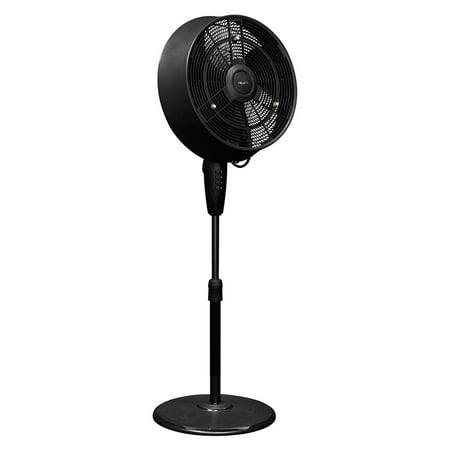 NewAir AF-520B 18 In Ultra Quiet 3 Speed Outdoor Oscillating Misting Fan, (Best Outdoor Misting Fan)