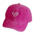 thumbnail image 3 of yuksok Peaked Hat Birthday Presents Four Seasons Daily Use Painter Hat Baseball Cap Rose Red A, 3 of 9