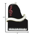 thumbnail image 6 of Personalized Piano Ornament 2024 - Music Note Ornaments Musical Instrument Christmas Ornaments GClef, 6 of 10