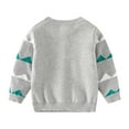thumbnail image 2 of Esho 1/2 Packs Boys Casual Cartoon Dinosaur Knitted Sweaters Pullover Tops, 2-7 Years, 2 of 8