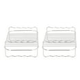 thumbnail image 4 of Parrilla Para Hornear De Doble Capa ANGGREK Bandeja Para Hornear Con Pinchos Acero Inoxidable Universal, 4 of 7