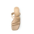 thumbnail image 3 of DREAM PAIRS Women's Strappy Heels Block Open Toe Low Heel Chunky Mules Sandals Dress Shoes, 3 of 6
