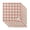 Red, variant on Linen Buffalo Check Cloth Napkins, Retro Black Lines Grid Pattern Washable and Reusable Dinner Napkins Set of 4, Table Napkin for Kitchen Party Birthday Wedding Hotel Housewarming 20"x20"